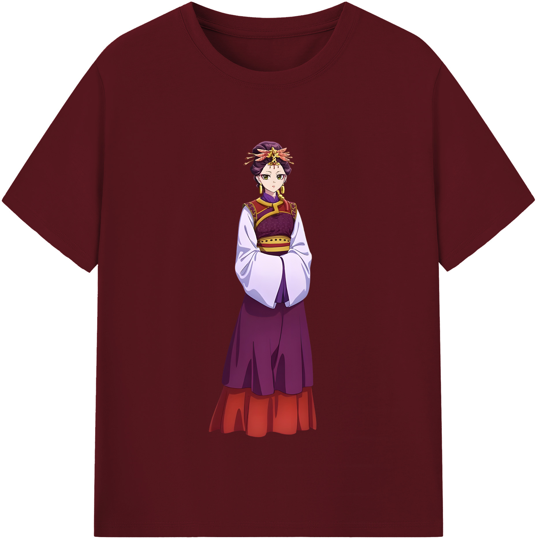 （画像用） 薬屋のひとりごと The Apothecary Diaries 綿100％半袖Tシャツ（フロントプリント）